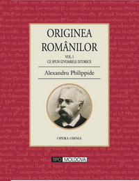 coperta carte originea romanilor 2 volume de alexandru philippide